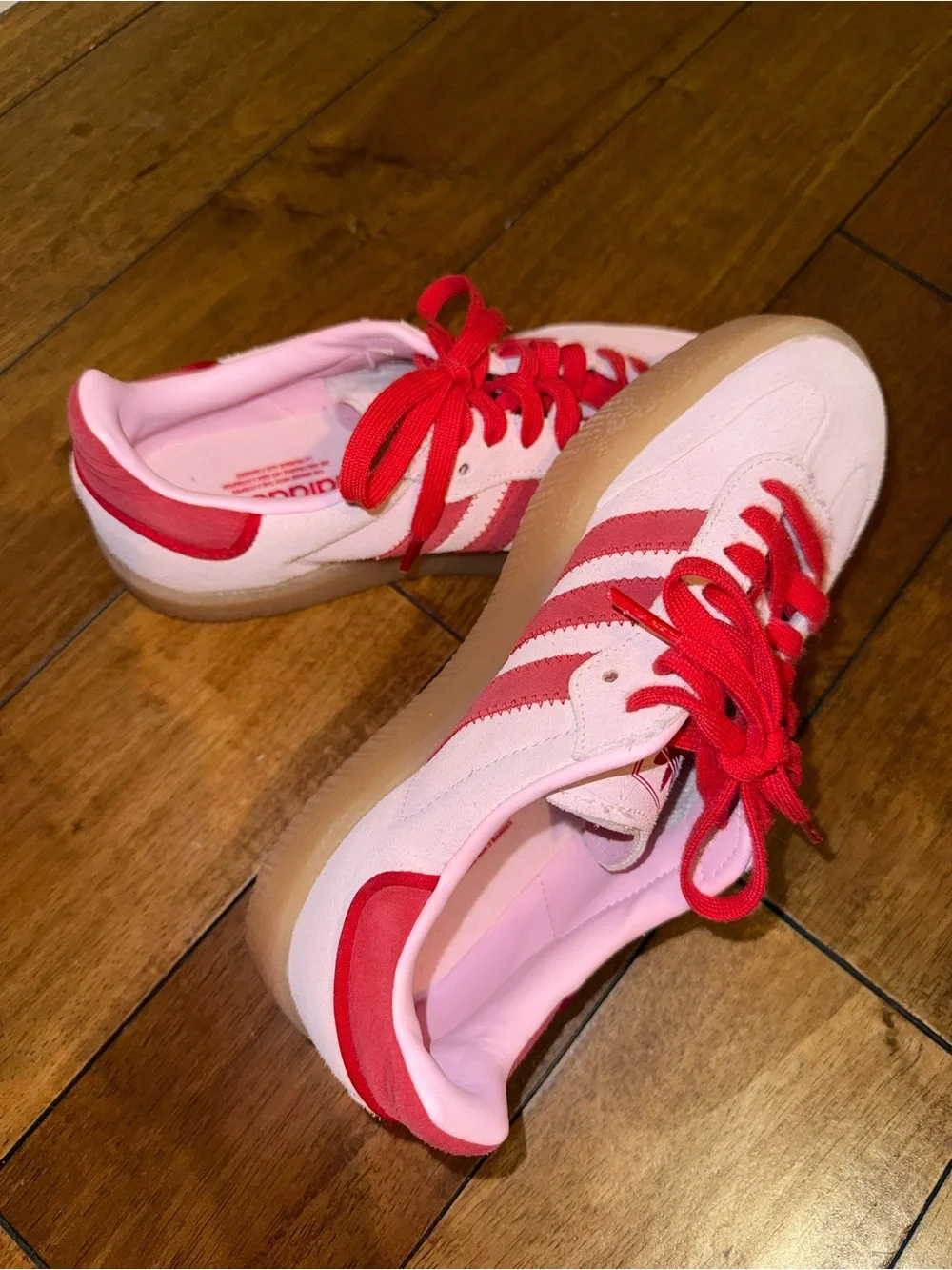 adidas Women’s Sambae in Clear Pink Scarlet Gum